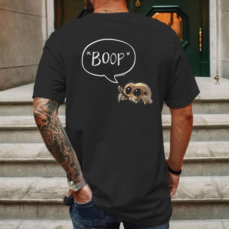 Lucas The Spider Boop Mens Back Print T-shirt Gifts for Men