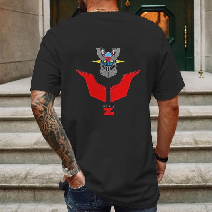 Luisa Mens Mazinger Z Cotton Mens Back Print T-shirt Gifts for Men