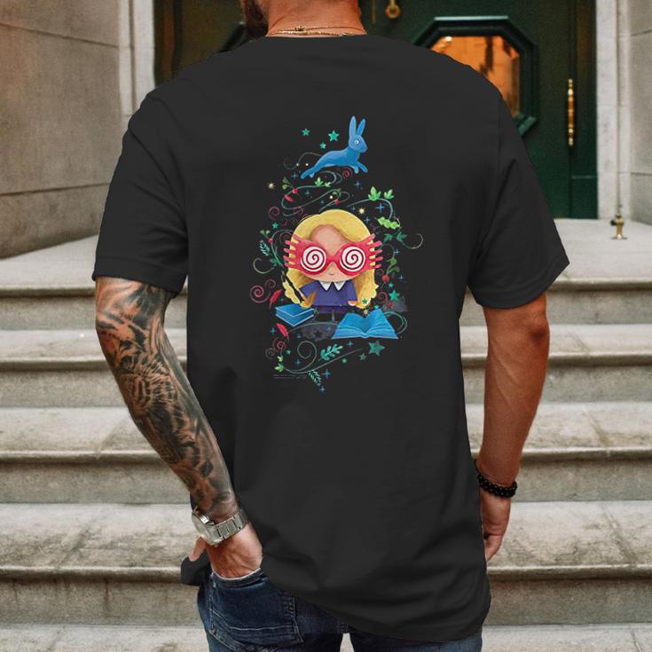 Luna Lovegood Chibi Mens Back Print T-shirt Gifts for Men