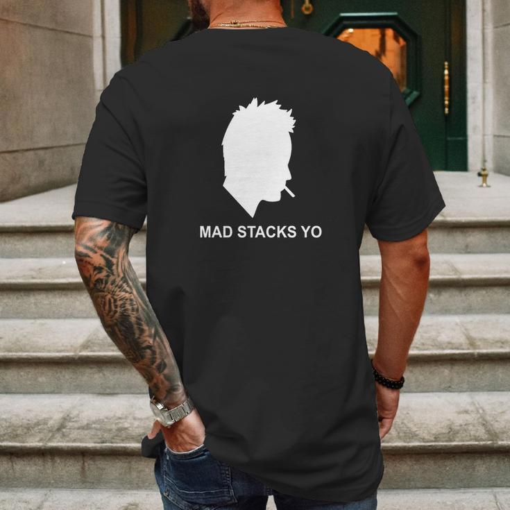 Mad Stacks Yo Mens Back Print T-shirt Gifts for Men