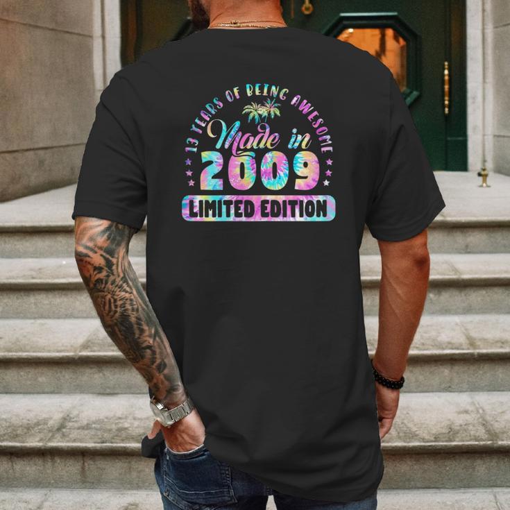 Made In 2009 Limited Edition 13Th Birthday Gifts 13 Years Old Mens Back Print T-shirt Gifts for Men