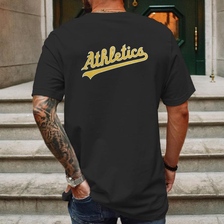 Majestic Oakland Athletics 2-Button Mens Jersey Mens Back Print T-shirt Gifts for Men