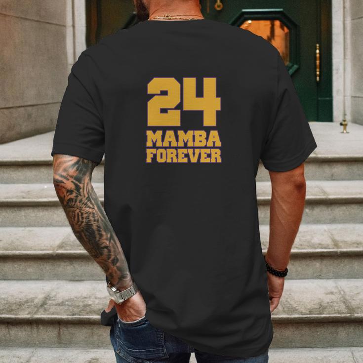 Mamba Forever Rip Kobe Bryant Mens Back Print T-shirt Gifts for Men