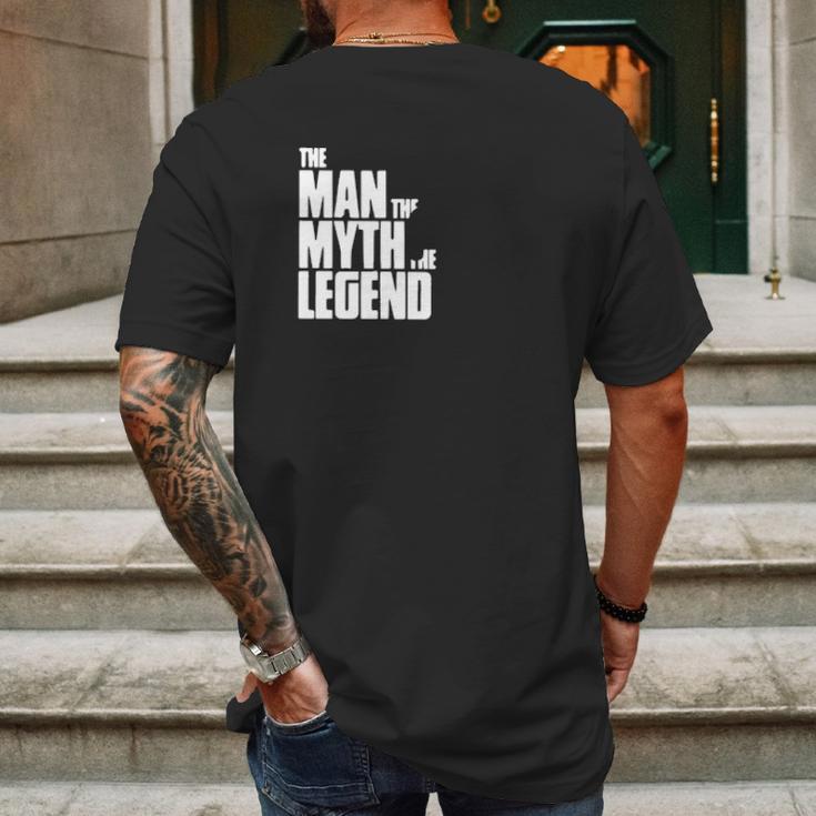 The Man The Myth The Legend Mens Back Print T-shirt Gifts for Men