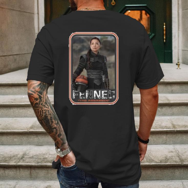 The Mandalorian The Assassin Fennec Mens Back Print T-shirt Gifts for Men