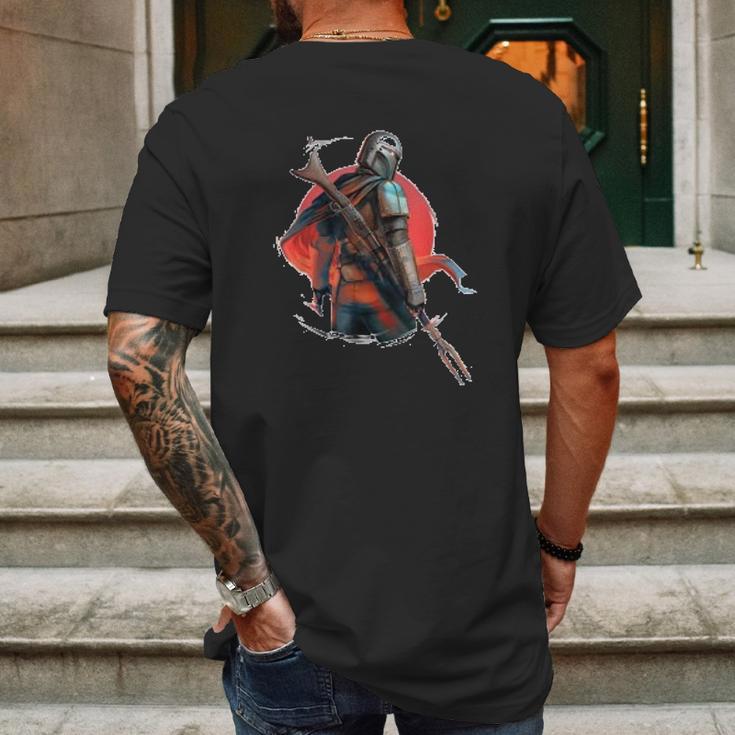 The Mandalorian Ig 11 Battle Ready Mens Back Print T-shirt Gifts for Men