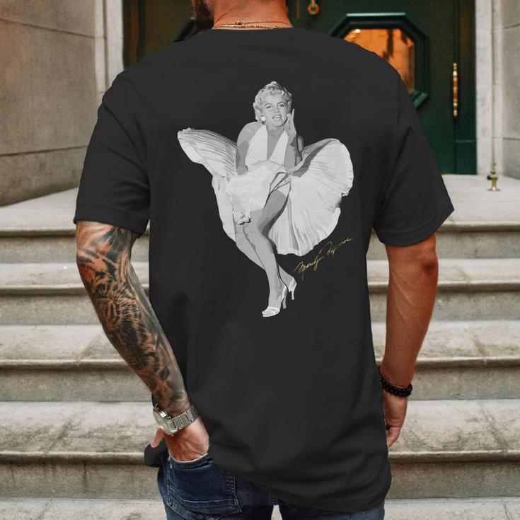 Marilyn Monroe Mens Back Print T-shirt Gifts for Men