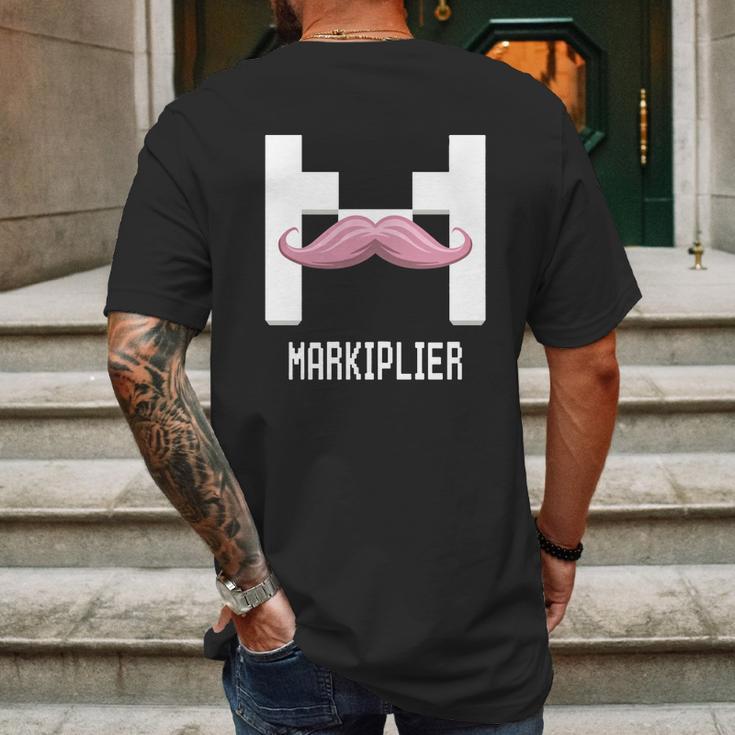 Markiplier T-Shirt Mens Back Print T-shirt Gifts for Men