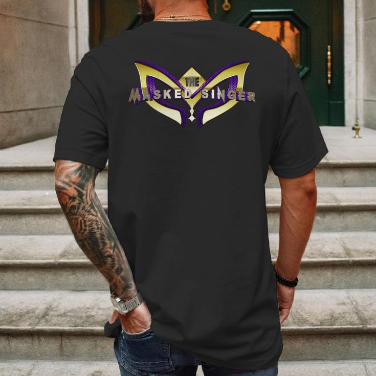 The Masked Singer Purple 3D Mens Back Print T-shirt Gifts for Men