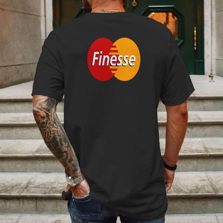 Mastercard Finesse Mens Back Print T-shirt Gifts for Men