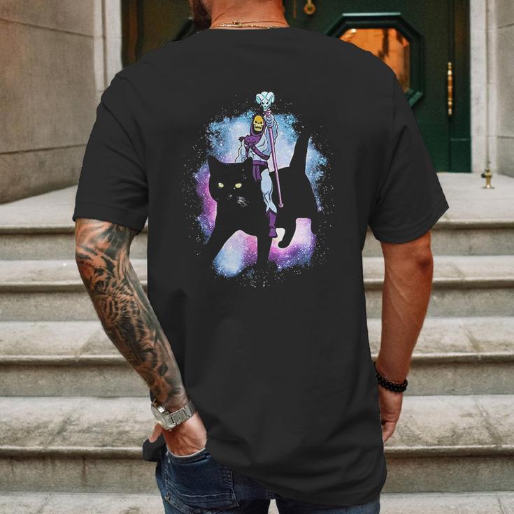 Masters Of The Universe Skeletor Riding A Cat Mens Back Print T-shirt Gifts for Men