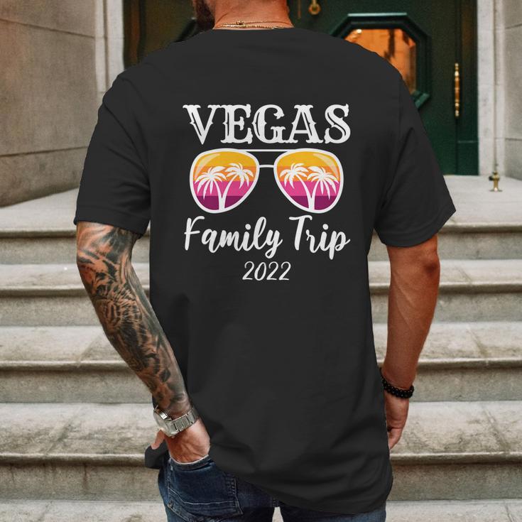 Matching Vacation Adult Family Trip 2022 Las Vegas Cool Gift Mens Back Print T-shirt Gifts for Men