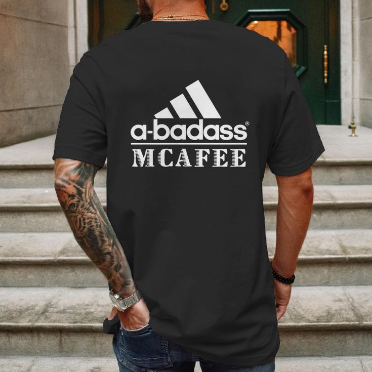 Mcafee Mens Back Print T-shirt Gifts for Men