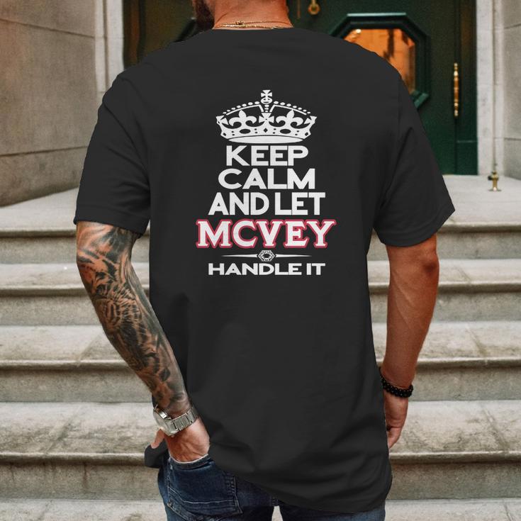 Mcvey Mens Back Print T-shirt Gifts for Men