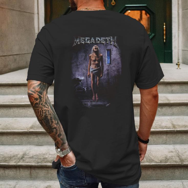 Megadeth Mens Back Print T-shirt Gifts for Men