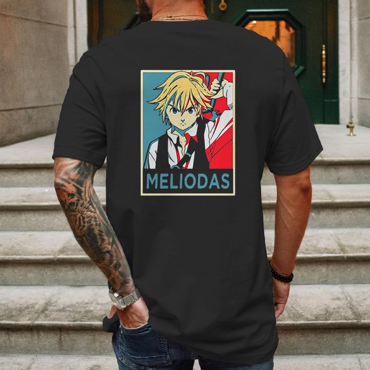 Meliodas Hope Mens Back Print T-shirt Gifts for Men