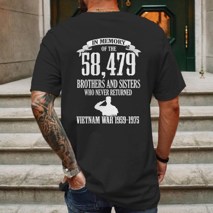 Memorial Day Vietnam War Gift Graphic Design Printed Casual Daily Basic Mens Back Print T-shirt Gifts for Men