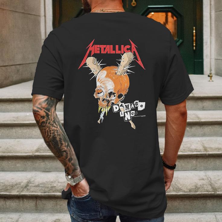 Metallica Damage Inc Tour Mens Back Print T-shirt Gifts for Men