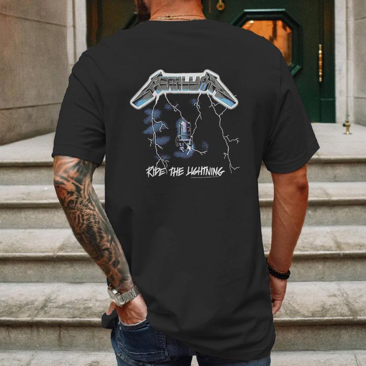 Metallica Ride The Lightning Mens Back Print T-shirt Gifts for Men