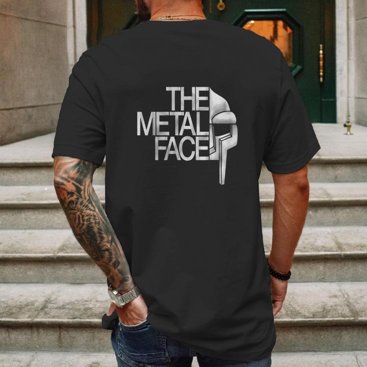 Mf Doom The Metal Face Mens Back Print T-shirt Gifts for Men