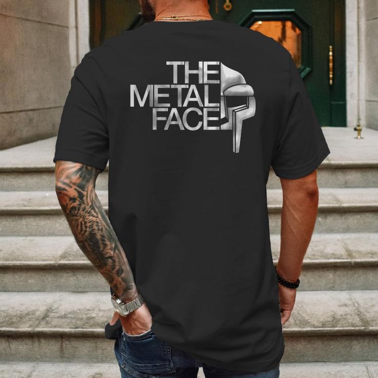 Mf Doom The Metal Face T-Shirt Mens Back Print T-shirt Gifts for Men