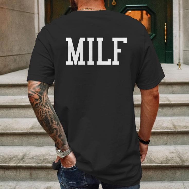 Milf Meaningful Gift Mens Back Print T-shirt Gifts for Men