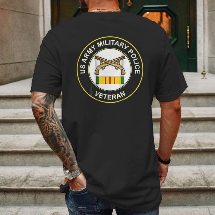 Military Police Vietnam Veteran Mens Back Print T-shirt Gifts for Men