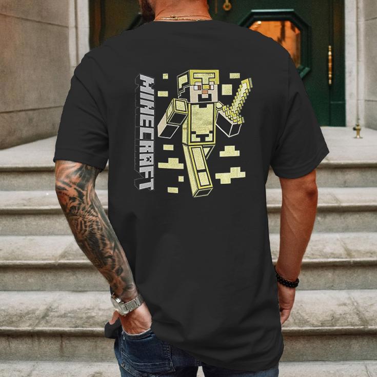 Mojang Minecraft Mens Back Print T-shirt Gifts for Men