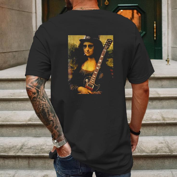 Mona Lisa By Slash Mens Back Print T-shirt Gifts for Men