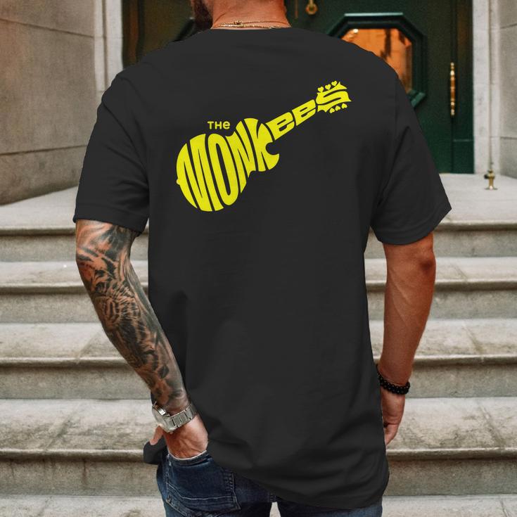 The Monkees Band Logo Yellow Mens Back Print T-shirt Gifts for Men