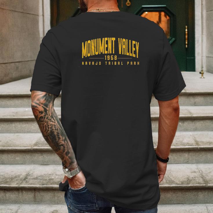 Monument Valley Navajo Park Mens Back Print T-shirt Gifts for Men