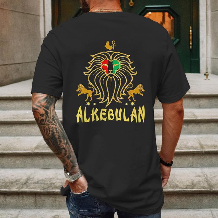 Moorish American Apparel Alkebulan Mens Back Print T-shirt Gifts for Men