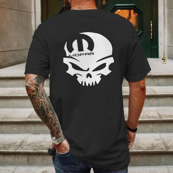 Mopar - Skull Mopar Mens Back Print T-shirt Gifts for Men