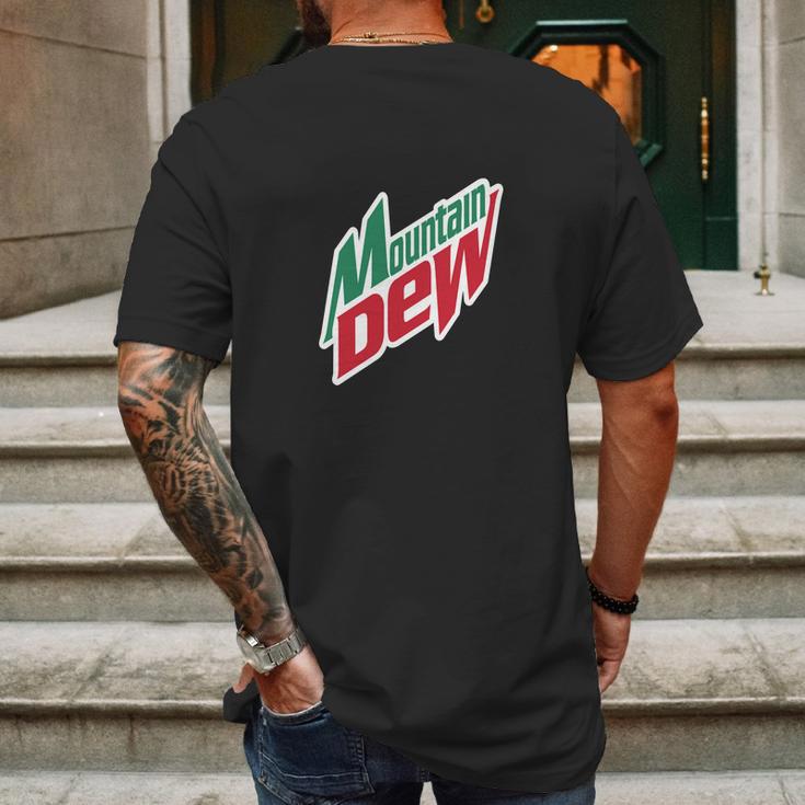 Mens Mountain Dew Mens Back Print T-shirt Gifts for Men