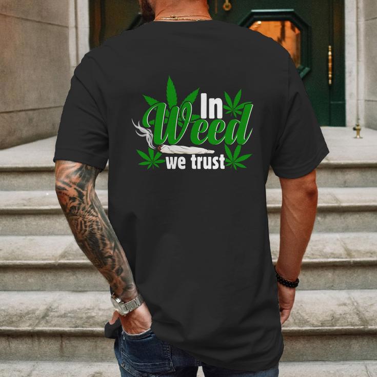 I N W E E D W ER U S T Mens Back Print T-shirt Gifts for Men