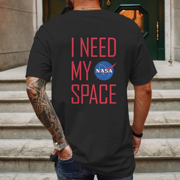 Nasa Approved Space Mens Back Print T-shirt Gifts for Men