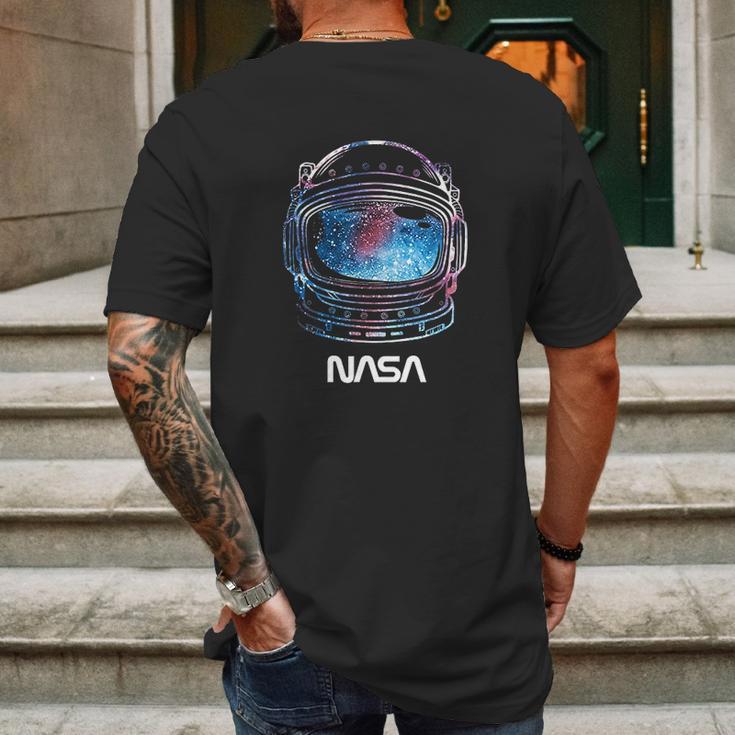 Nasa Galaxy Mens Back Print T-shirt Gifts for Men