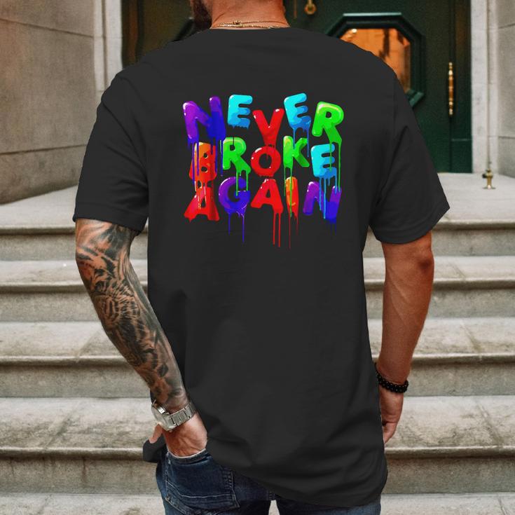 Nba Young Boy Never Broke Again Mens Back Print T-shirt Gifts for Men