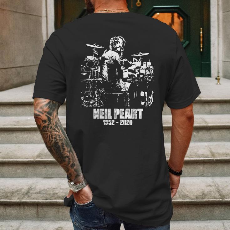 Neil Peart Rip Mens Back Print T-shirt Gifts for Men