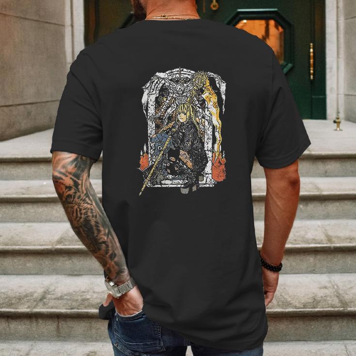 New Graphic Anime Horror Ryuk Misa Amane Mens Back Print T-shirt Gifts for Men