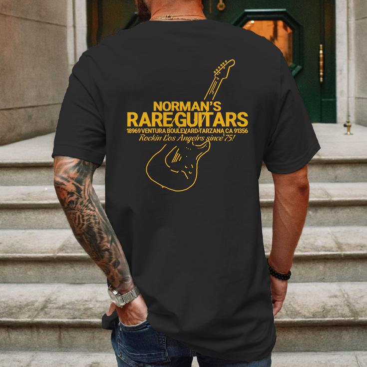 New Vtg Normans Rare Guitars BrownShirt Guitars Vintage S Xxl Mens Back Print T-shirt Gifts for Men