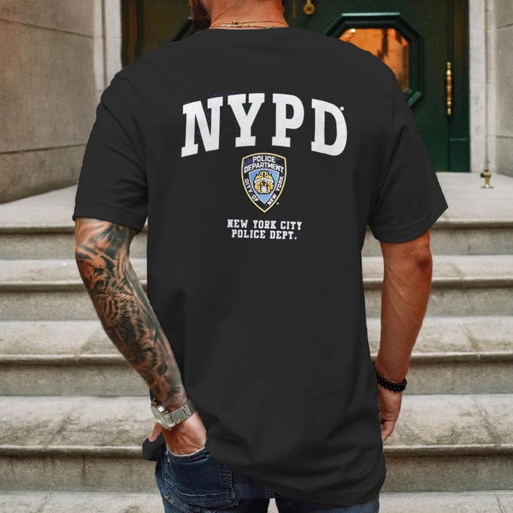 New York Fashion Police Nypd Mens Back Print T-shirt Gifts for Men