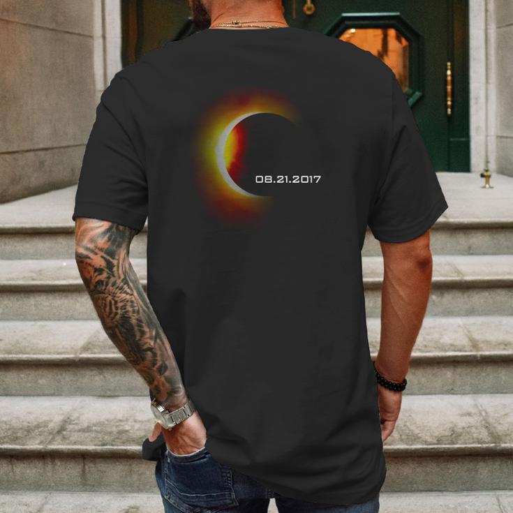 Next Solar Eclipse Of August 21 2017 Mens Back Print T-shirt Gifts for Men