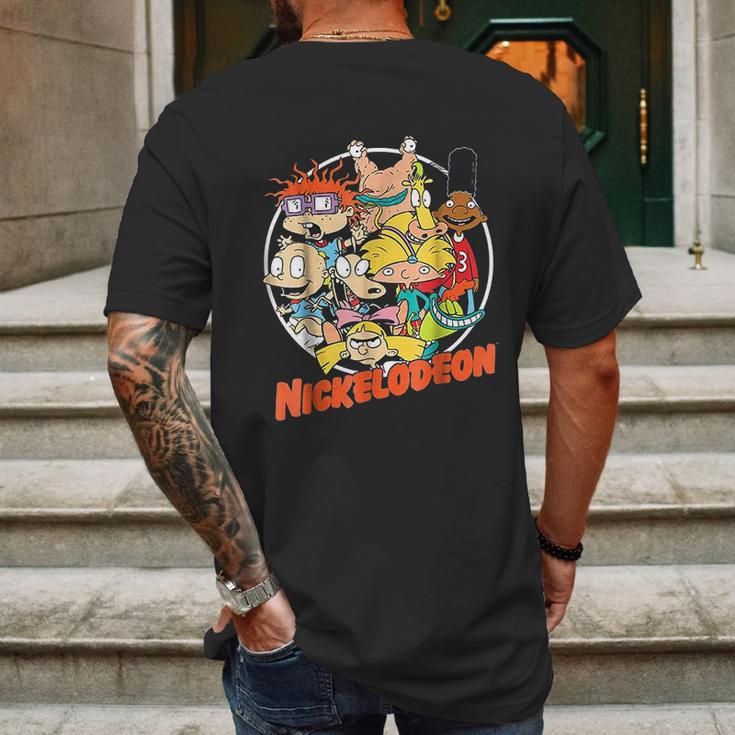 Nickelodeon Classic 90S Show Character Logo Mens Back Print T-shirt Gifts for Men