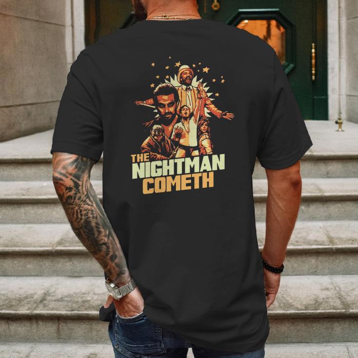 The Nightman Cometh Mens Back Print T-shirt Gifts for Men