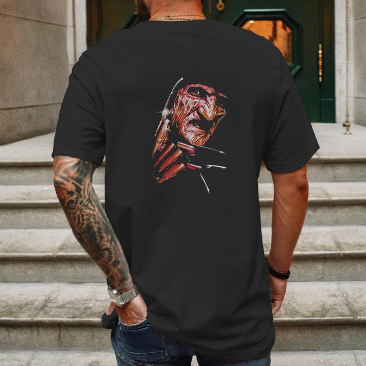 Nightmare On Elm Street Mens Back Print T-shirt Gifts for Men