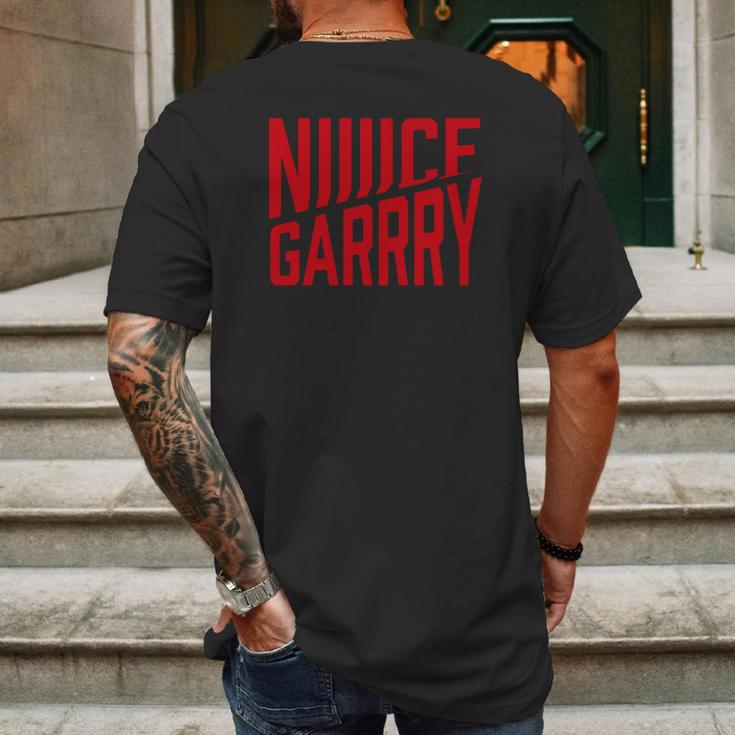 Niiiiiice Garry - Nice Gary Mens Back Print T-shirt Gifts for Men