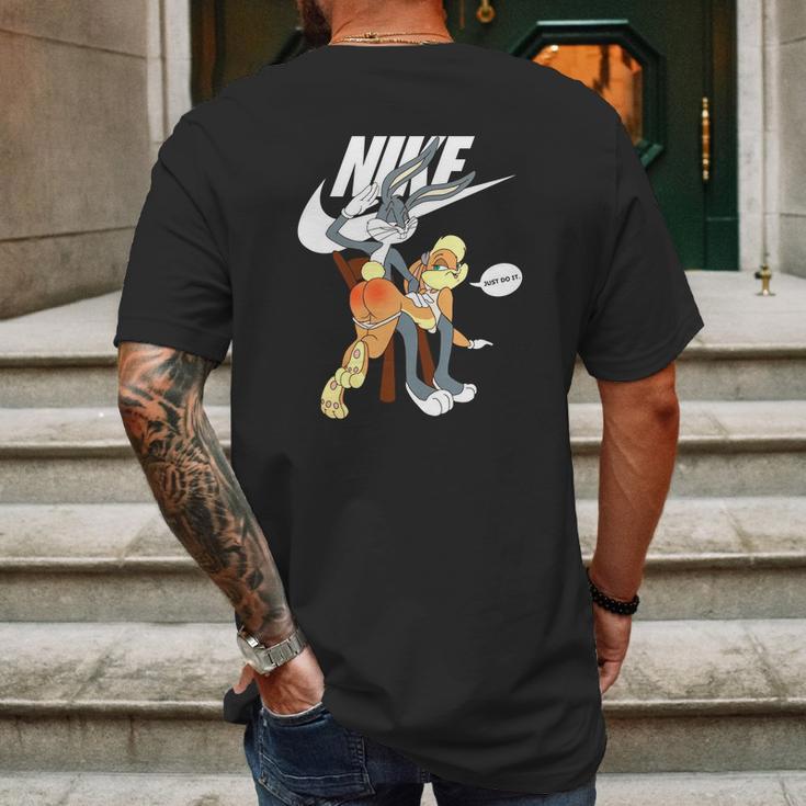 Nike Bugs Bunny Spanking Lola Just Do It Mens Back Print T-shirt Gifts for Men