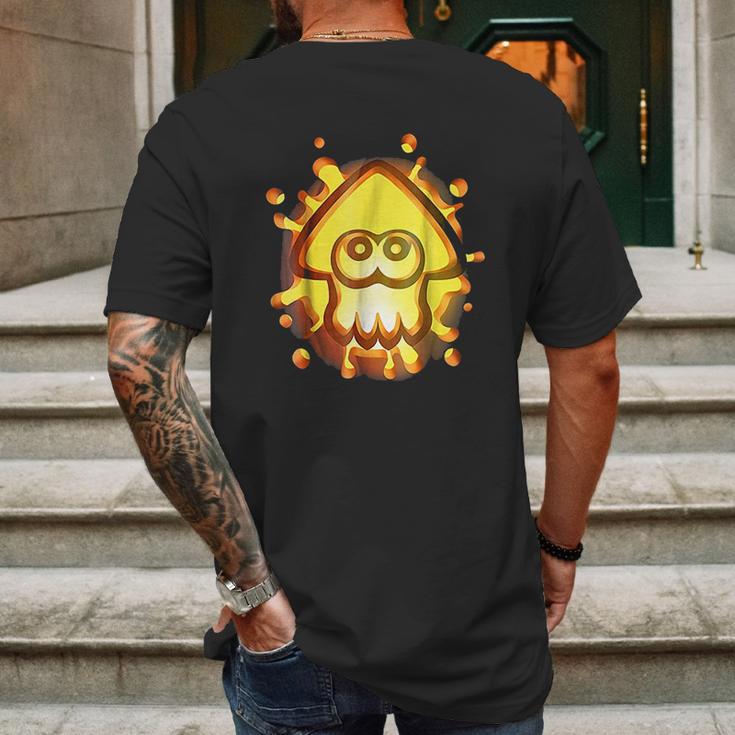 Nintendo Splatoon Inkling Halloween Pumpkin Graphic Mens Back Print T-shirt Gifts for Men