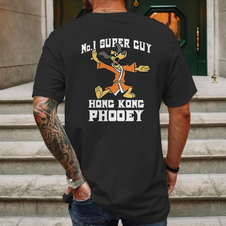 No 1 Super Guy Hong Kong Phooey Mens Back Print T-shirt Gifts for Men